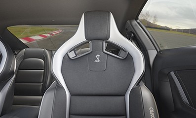 Mustang G T 500 drivers seat