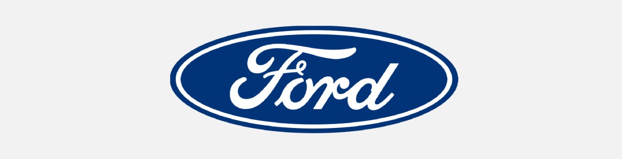 Blue ford logo