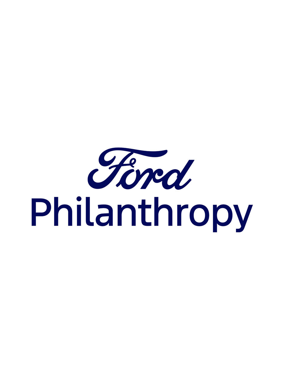 Ford Philanthropy logo