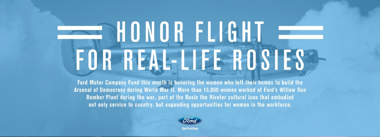 Honor Flight for RealLife Rosies infographic