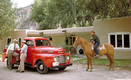 A color photo of Ford pickup truck
