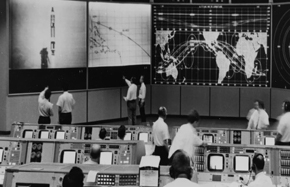 people in mission control