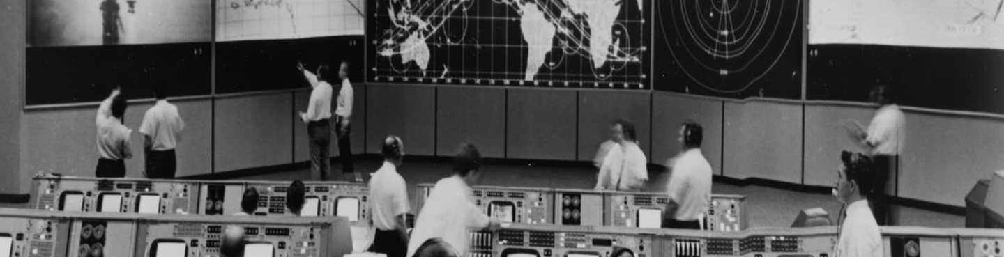 people in mission control