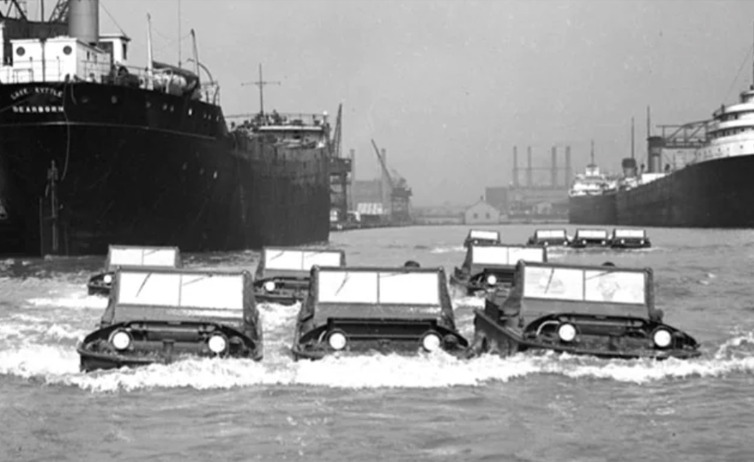 Water tight gpw vehicles from 1942