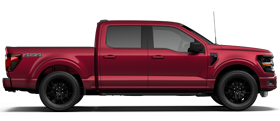 2026 Ford F-150® Ruby Red XLT, Crew Cab with Black Appearance Package