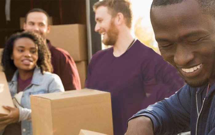 Image showing diversity among Ford volunteers in the community