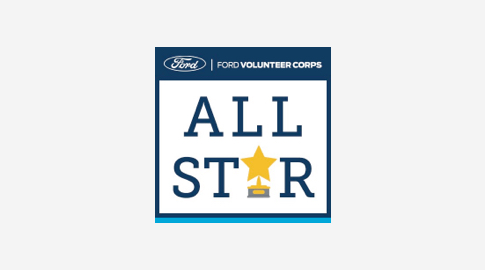 Logo for Ford Volunteer Corps All Stars