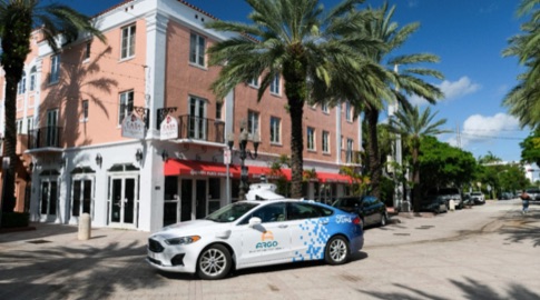 Ford self-driving test vehicle