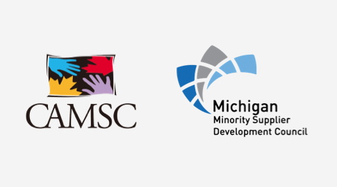 Logo for Canadian Aboriginal Minority Supplier Council and Michigan Minority Supplier Development Council