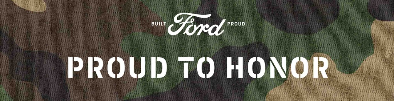 Ford Proud To Honor logo