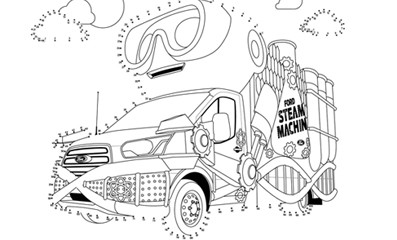 STEAM coloring sheet