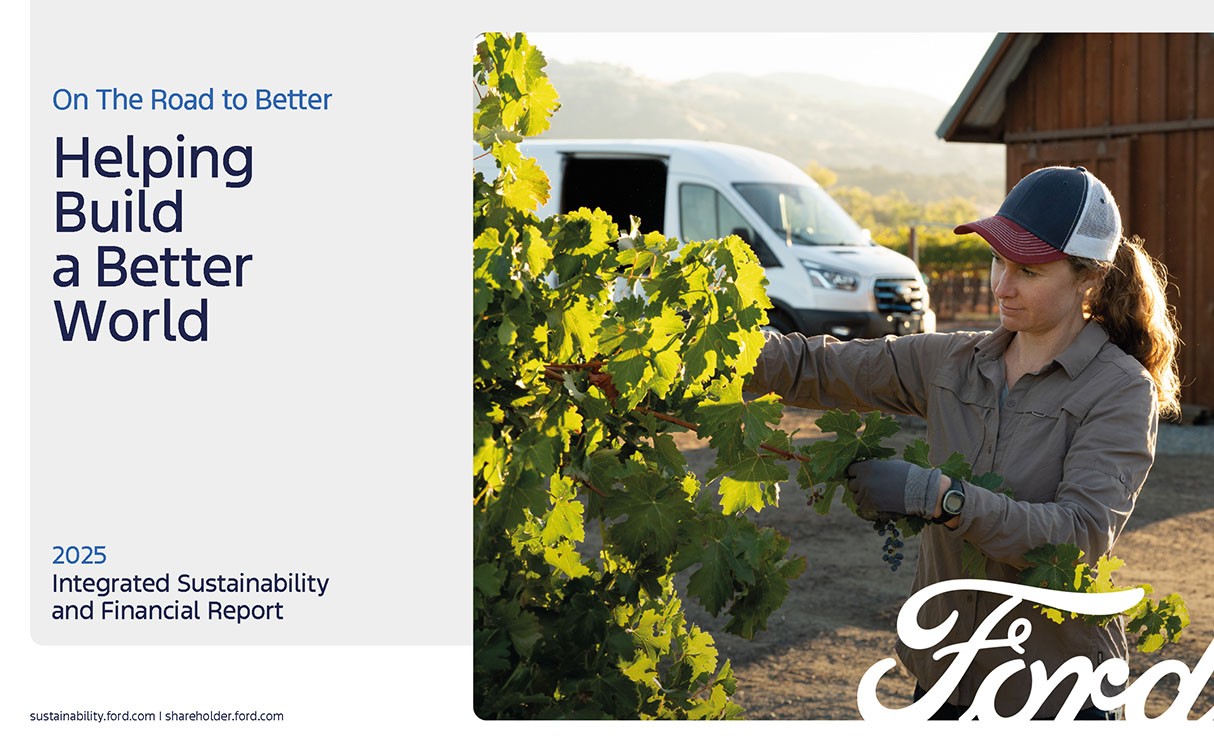 Sustainability report cover